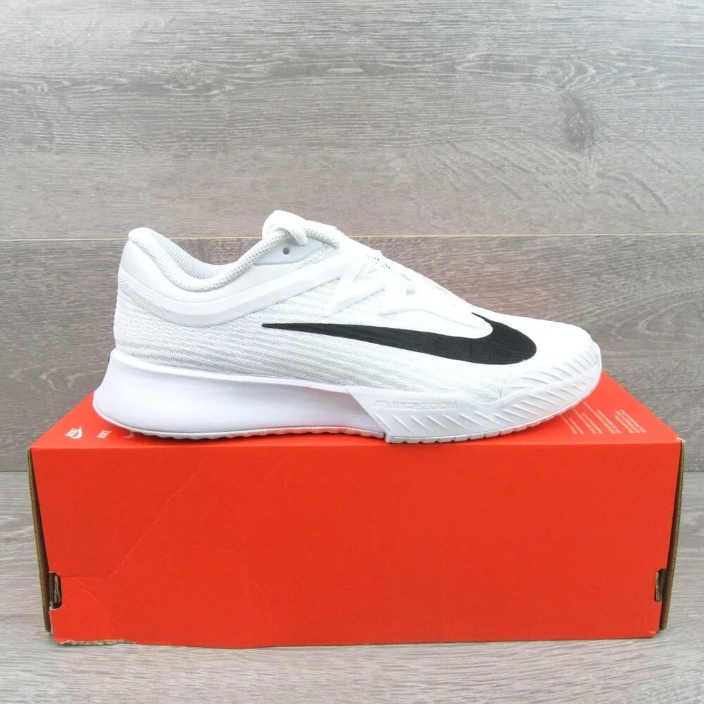 Nike Zoom Vapor Pro 3 HC White Tennis Shoes Womens Size 7.5 NEW FZ2158-101 - Picture 2 of 15